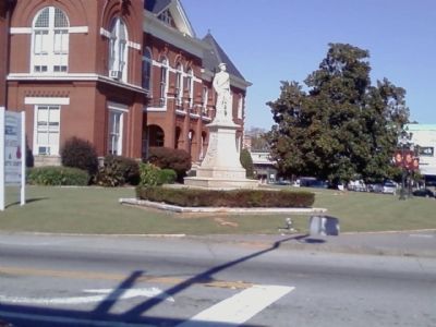 Butts County Confederate Monument Marker image. Click for full size.