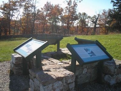 Markers at Hight Point State Park image. Click for full size.