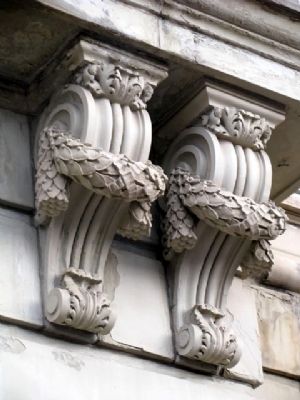 Architectural Detail on Former Woodward High School. Click for full size. Architectural Detail on Former Woodward High School image. Click for full size.