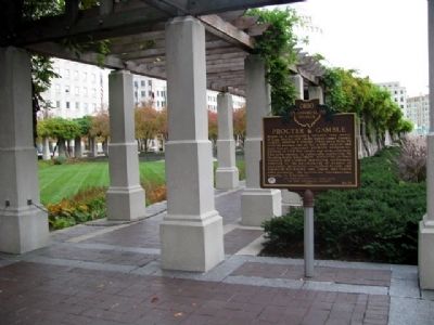 Procter & Gamble Marker near P&G Corporate Headquarters. Click for full size. Procter & Gamble Marker near P&G Corporate Headquarters image. Click for full size.