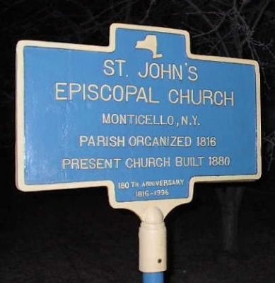 St John's Episcopal Church Marker image. Click for full size.