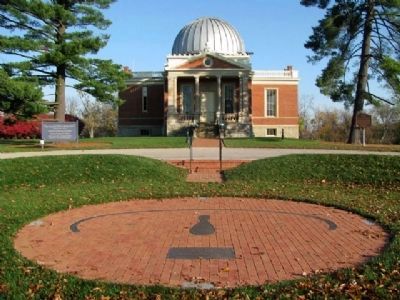 The Cincinnati Observatory's Herget Building and Sundial. Click for full size. The Cincinnati Observatory's Herget Building and Sundial image. Click for full size.