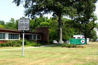 Babe Ruth Marker. Click for full size. Babe Ruth Marker image. Click for full size.