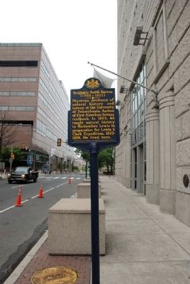 Benjamin Smith Barton Marker. Click for full size. Benjamin Smith Barton Marker image. Click for full size.