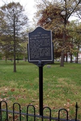 First Moorestown, New Jersey Friends Meeting House Marker. Click for full size. First Moorestown, New Jersey Friends Meeting House Marker image. Click for full size.