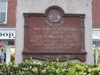 Pawling Civil War Memorial image. Click for full size.