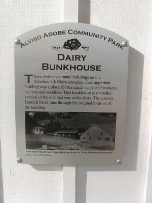 Dairy Bunkhouse Marker image. Click for full size.