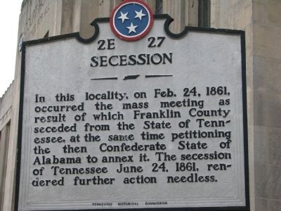 Secession Marker image. Click for full size.