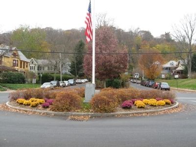 Honor Roll Marker in the James F. Lawrence Circle. Click for full size. Honor Roll Marker in the James F. Lawrence Circle image. Click for full size.