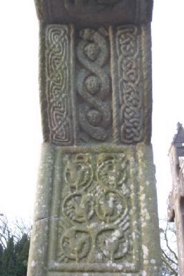 Muiredach's Cross (South Side) Below Cross image. Click for full size.