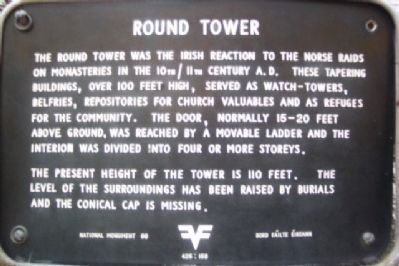 Round Tower Marker image. Click for full size.