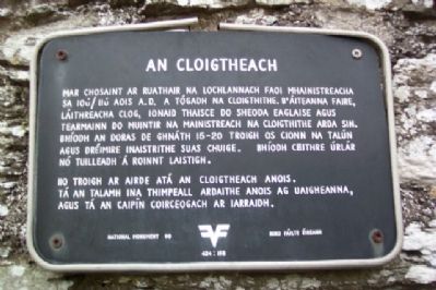 An Cloigtheach Marker image. Click for full size.