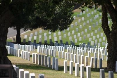 Fort Rosecrans National Cemetery. Click for full size. Fort Rosecrans National Cemetery image. Click for full size.