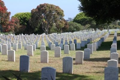 Fort Rosecrans National Cemetery image. Click for full size.