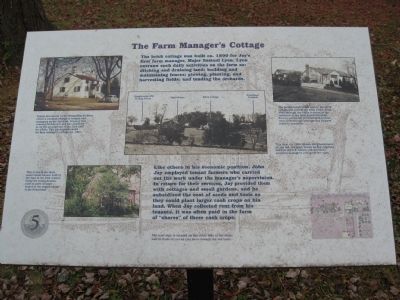 The Farm Managers Cottage Marker image. Click for full size.
