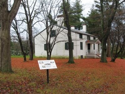 The Farm Manager’s Cottage and Marker. Click for full size. The Farm Manager’s Cottage and Marker image. Click for full size.