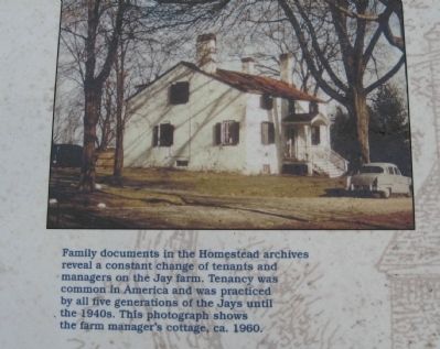 The Farm Manager’s Cottage Marker. Click for full size. The Farm Manager’s Cottage Marker image. Click for full size.