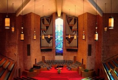 Inside the First Baptist Church Nashville image. Click for full size.