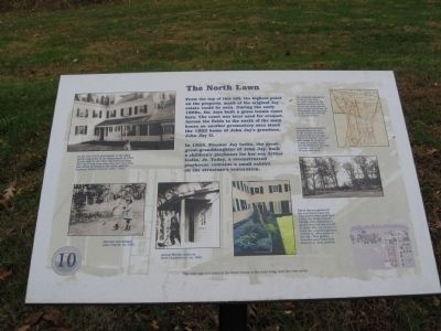 The North Lawn Marker image. Click for full size.