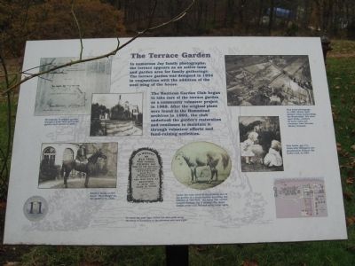 The Terrace Garden Marker. Click for full size. The Terrace Garden Marker image. Click for full size.