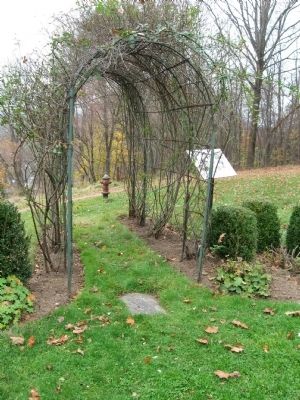 The Terrace Garden and Marker. Click for full size. The Terrace Garden and Marker image. Click for full size.