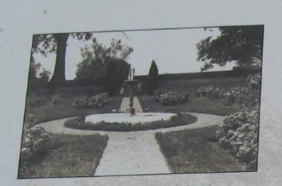 The Fountain Garden, ca. 1915 image. Click for full size.