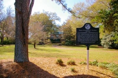 Home of Governor L.G. Hardman and Marker. Click for full size. Home of Governor L.G. Hardman and Marker image. Click for full size.