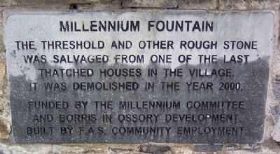 Millenium Fountain Marker image. Click for full size.