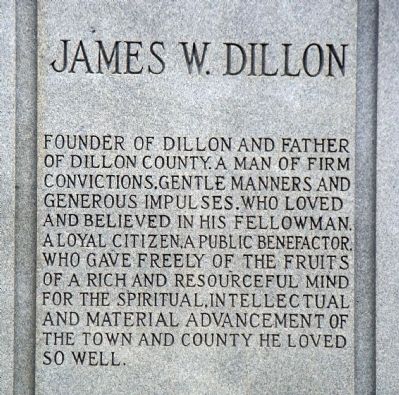 James W. Dillon Marker image. Click for full size.