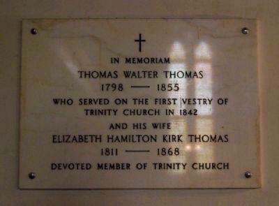 Thomas Walter Thomas Memorial image. Click for full size.