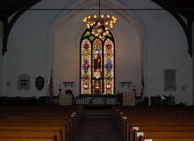 Trinity Episcopal Church Interior -<br>From Auditorium Looking into Chancel image. Click for full size.