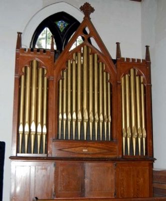 John Baker Organ -<br>Dates from 1860 image. Click for full size.