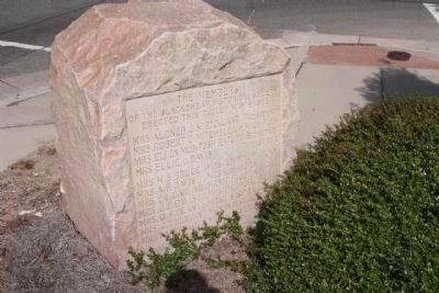 Military Road Marker ,back side. Click for full size. Military Road Marker ,back side image. Click for full size.