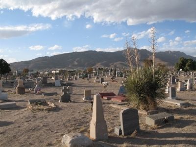 Concordia Cemetery, El Paso. Click for full size. Concordia Cemetery, El Paso image. Click for full size.