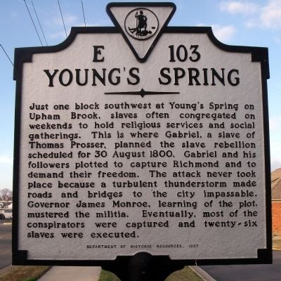 Young's Spring Marker image. Click for full size.