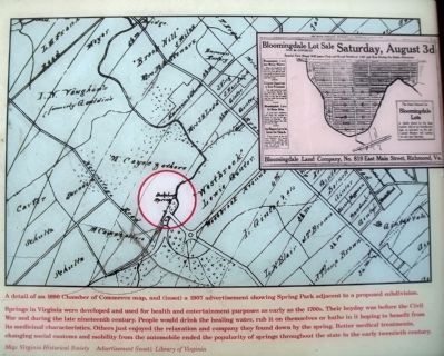 A detail of an 1890 Chamber of Commerce map. image. Click for full size.