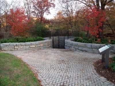 Granite springhouse constructed in the 1890s. image. Click for full size.