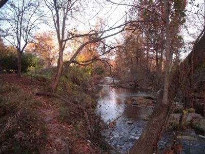 Upham Brook (Young's Spring) image. Click for full size.