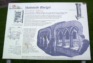 Bective Abbey / Mainistir Bheigt Marker image. Click for full size.