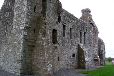 Bective Abbey Wall Buttresses. Click for full size. Bective Abbey Wall Buttresses image. Click for full size.