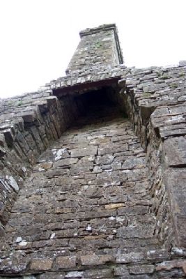 Bective Abbey Chimney Remains. Click for full size. Bective Abbey Chimney Remains image. Click for full size.