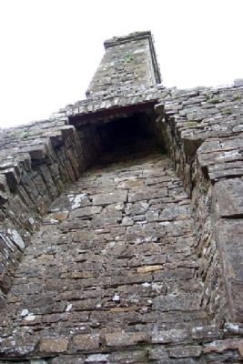 Bective Abbey Chimney Remains image. Click for full size.