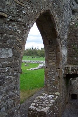 Bective Abbey Window image. Click for full size.