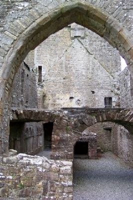 Bective Abbey Interior View image. Click for full size.