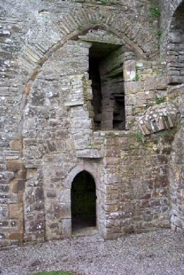 Bective Abbey Structural Changes image. Click for full size.