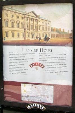 Leinster House Marker image. Click for full size.