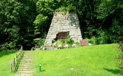 Hope Furnace and Marker. Click for full size. Hope Furnace and Marker image. Click for full size.