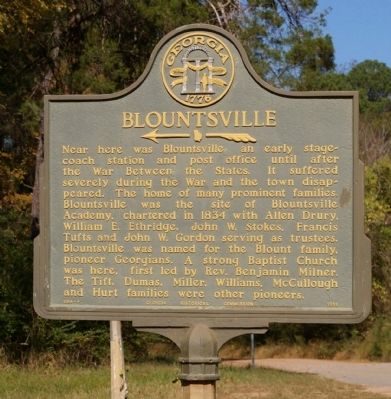 Blountsville Marker image. Click for full size.