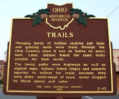 Trails Marker (Side A) image. Click for full size.