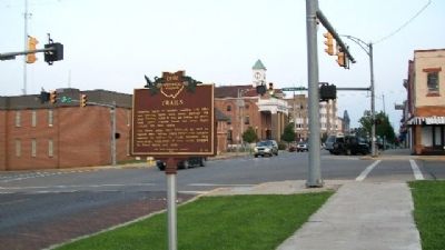 Trails / The Kanawha Trail Marker image. Click for full size.